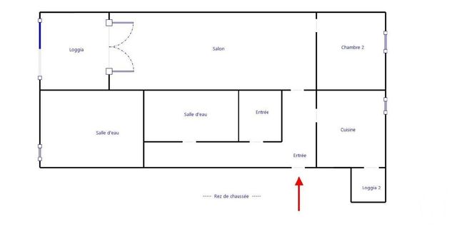 Appartement T3 à vendre - 3 pièces - 58.86 m2 - DIJON - 21 - BOURGOGNE - Century 21 Martinot Immobilier