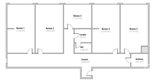 Appartement F5 à vendre - 5 pièces - 114.21 m2 - DIJON - 21 - BOURGOGNE - Century 21 Martinot Immobilier